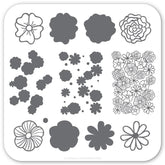 Oopsie Daisy! (CjS-66)- CJS Small Stamping Plate
